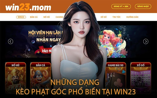 Những Dạng Kèo Phạt Góc Phổ Biến Tại WIN23
